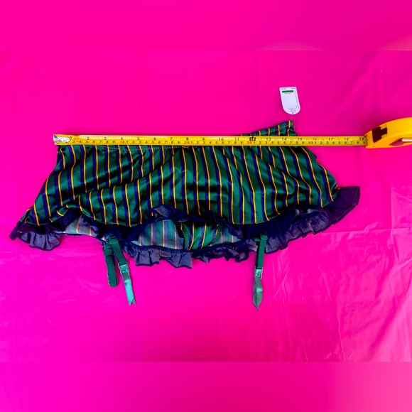 BRA,CORSET,TWO GARTERS JESSICA SIMPSON denim alike NEW WITH TAGS 34/36 C - Picture 16 of 16